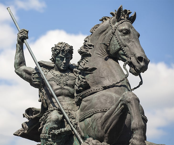 Giganten der Schlachtfelder legendärsten Ritter und Feldherren